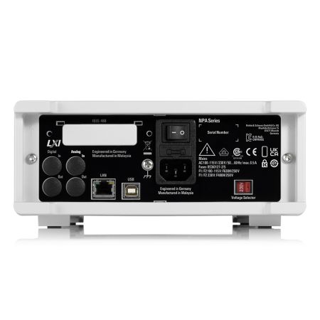 NPA101 | Analyseur de puissances et d'harmoniques DC à 100 kHz, 600 V / 20 A, interfaces USB et Ethernet