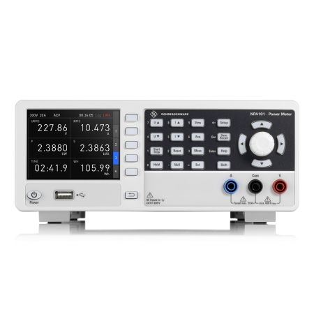 NPA101 | Analyseur de puissances et d'harmoniques DC à 100 kHz, 600 V / 20 A, interfaces USB et Ethernet