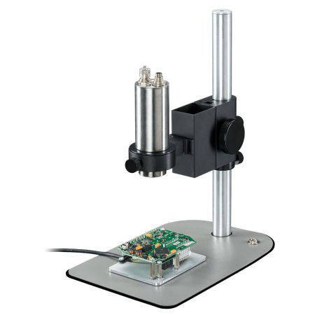 OPTXI40LT-F20CFK | Caméra thermique XI400 avec objectif microscope (IFOV 90 µm), système de fixation, statif ESD et logiciel