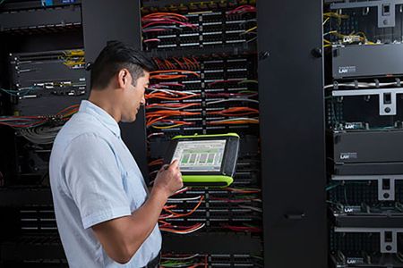 OPTIVIEW-XG | Tablette pour analyse de réseaux, avec prise en charge du déploiement de nouvelles technologies