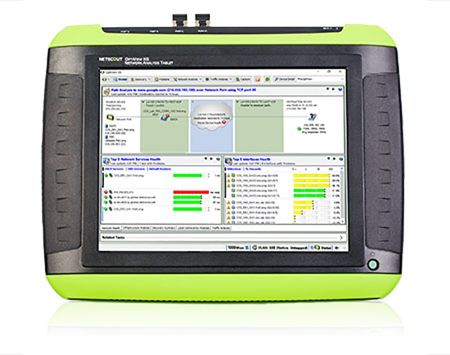 OPTIVIEW-XG | Tablette pour analyse de réseaux, avec prise en charge du déploiement de nouvelles technologies
