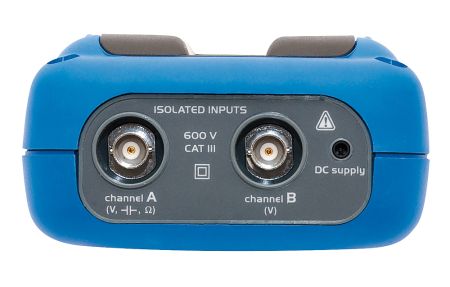OX5042B | Oscilloscope numérique portable, 2 voies 40 MHz, entrées flottantes, écran 3.5'', 600 V CAT III