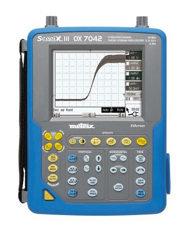 OX7042-CSD | Oscilloscope numérique portable, 2 voies 40 MHz, 2,5 Géch/s, 2 500 points 