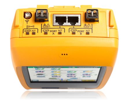 ONETOUCH-AT | Outil de dépannage éthernet pour réseaux cuivre, fibre optique et WIFI 