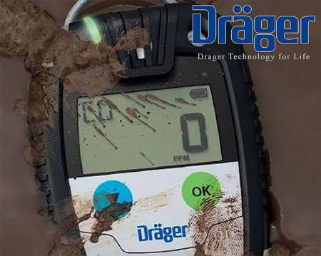 8326321 | Détecteur monogaz individuel Dräger PAC-6000-CO-LC, 0 - 2 000 ppm, certifié ATEX, usage unique