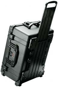 PC-1610 | Valise rigide de transport avec roulettes IP67 anti-chocs dimensions 56.3x43.5x26.9 cm 