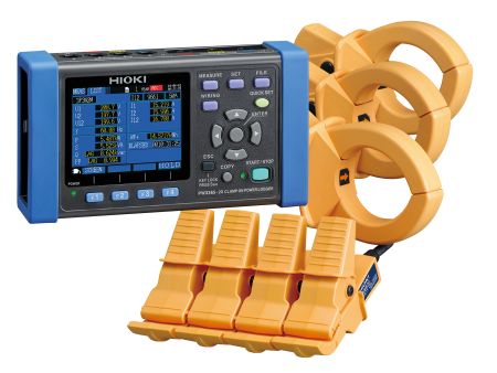 HI-PW3365 | HIOKI PW3365 - enregistreur de puissance triphasé compact avec capteurs de tension sans contact