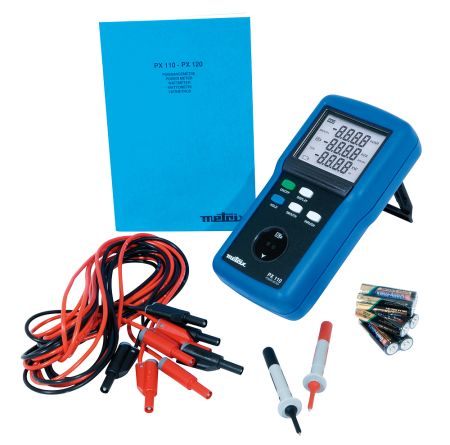 PX110 | Wattmètre numérique portable 6 kW, monophasé 