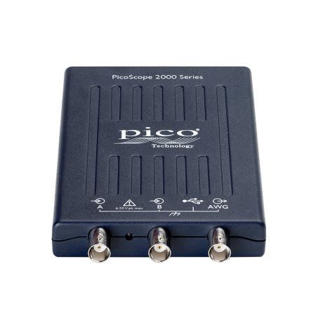 PP908 | Oscilloscope USB picoscope 2206A, 2 voies 50 MHz, 500 Méch/s, 24 000 points 