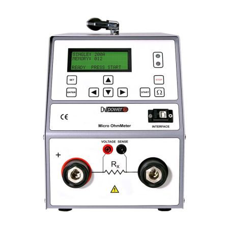 RMO-A | Micro-ohmmètres portables jusqu'à 600 A CC, série RMO-A DV power 