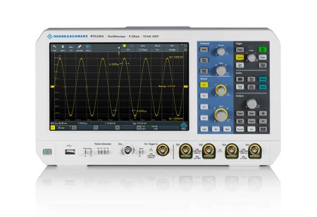 RTA4K-COM4 | Oscilloscope numérique 4 voies 1GHz RTA4004 Toutes options B2410 + B1 + B6 et pack PK1 
