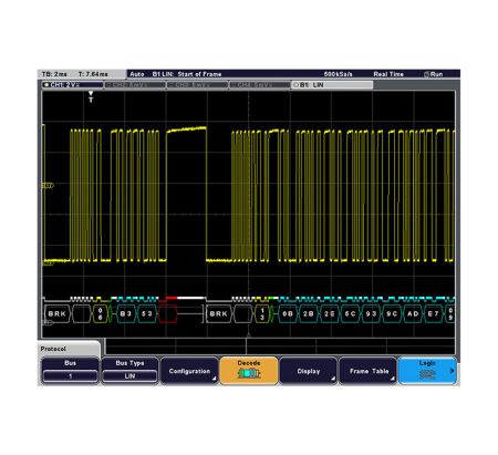 RTC-K3 | Option de déclenchement et de décodage CAN / LIN (licence logicielle) pour RTC1000