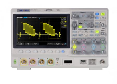 SDS2074X | Oscilloscope numérique 4 voies 70 MHz, avec mémoire 140 MPts 