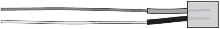 SK32M | Sonde de température de surface type K, -50°C à 250°C, avec cordon PTFE 