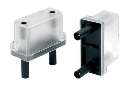 50-0031 | Porte-composants de sécurité IP2X à 2 pôles 