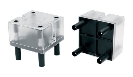 50-0032 | Porte-composants de sécurité IP2X à 4 pôles 