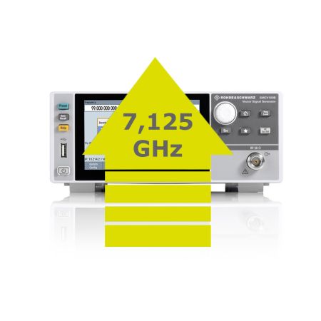 SMCVBKB107 | Option gamme de fréquence jusqu'à 7.125 GHz SMCV100B (nécessite au préalable options SMCVB-KB103 et KB106)