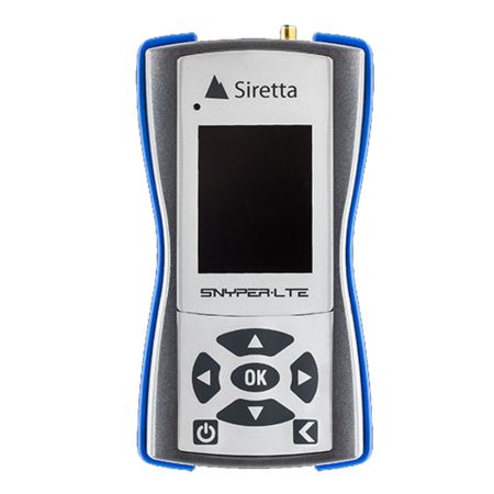 SNYPER-LTE-PLUS | Testeur de réseaux SIRETTA 4G/LTE, 3G/UMTS, 2G/GSM, livré en mallette avec 2 antennes omnidirectionnelles