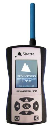 SNYPER-4G-LTE-SPECT | Testeur de réseau GSM 2G/3G/4G LTE avec kit antennes 