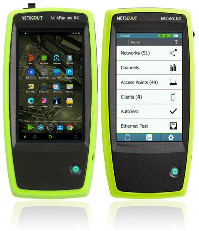 SP-TESTKIT-CBO | Kit de test réseau filaire et Wi-Fi : AirCheck G2 + LinkRunner G2 