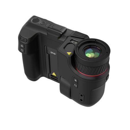 SP40H | Caméras thermiques série SP40H 480 x 360 px, -40°C à +2200°C, écran tactile 5'' inclinable à 90°, 25 Hz, FOV selon lentille
