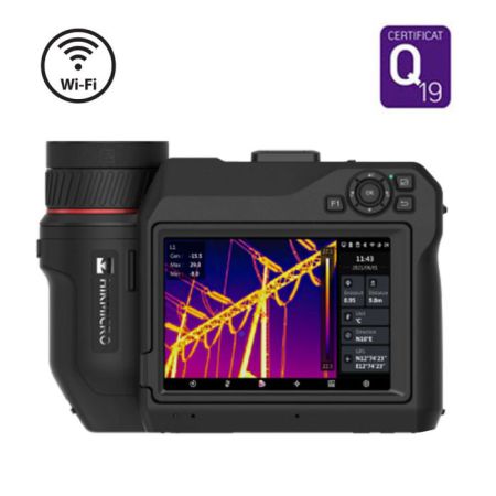 SP40 | Caméras thermiques série SP40 480 x 360 px, -20°C à +650°C, écran tactile 5'' inclinable à 90°, 25 Hz, FOV selon lentille