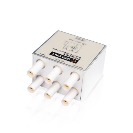 STC6P2W | Fiche banane vers triaxiale - 2 fils avec protection pour SMU siglent SMM3000X 