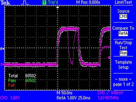 Mise à jour oscilloscope TEKTRONIX TDS2000C