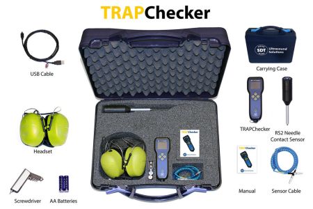 FSTPC001-01 | SDT TRAPChecker KIT, Solution ultrasonore pour l'évaluation de l'état des purgeurs et des vannes