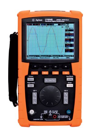 U1604B | Oscilloscope numérique portable, 2 voies 40 MHz, 100 Méch/s, 125 kB 