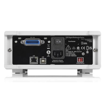 UDS500-G | Multimètre 5.5 digits avec écran couleur 3.5'', interfaces LAN, USB et GPIB 