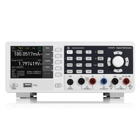 UDS600 | Multimètre 6.5 digits avec écran couleur 3.5'', interfaces LAN et USB 
