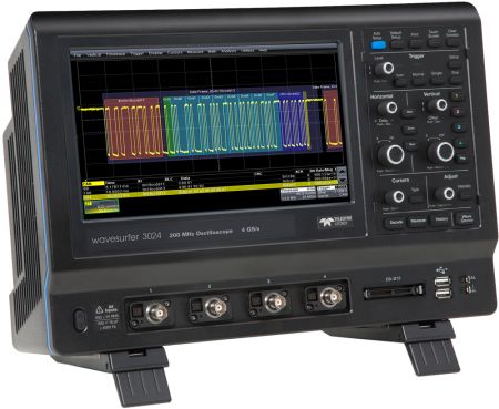 WS3024 | Oscilloscope numérique 4 voies 200 MHz, 2 Géch/s, 10 000 000 points 