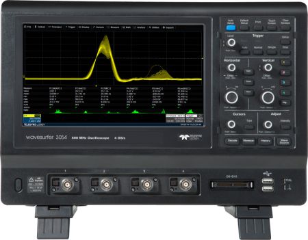 WS3034 | Oscilloscope numérique 4 voies 350 MHz, 2 Géch/s, 10 000 000 points 