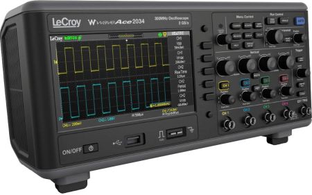 WA2034 | Oscilloscope numérique 4 voies 300 MHz, 1 Géch/s, 12 000 points 