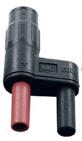 679541-21 | Adaptateur bipolaire équipé d'un connecteur BNC mâle et de deux fiches 4 mm 
