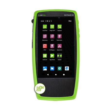 AIRCHECK-G3E-PRO | Analyseur de réseaux sans fil WiFi 6 & 7 et Bluetooth/BLE, tribande partielle 