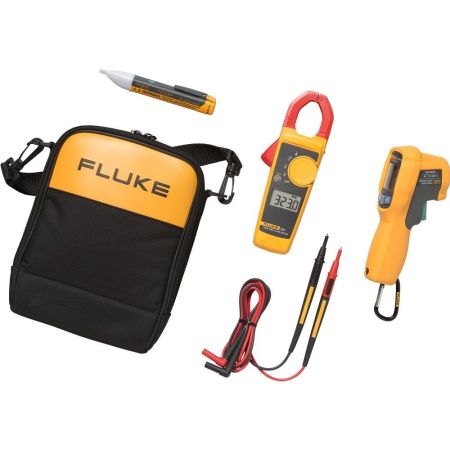 FL62MAXPLUS/323/1AC | Thermomètre infrarouge compact -30°C à 650°C, avec FL323 + + FL 1AC + sacoche C115 
