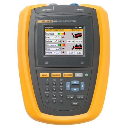 FLUKE-830/BT | Outil d'alignement laser pour arbres avec Bluetooth intégré 