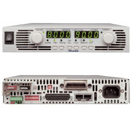 GENH-SERIE | Alimentations TDK-Lambda série GENESYS GENH ,1 voie, 750 W / 600 V - 100 A, 1U demi-rack 19''