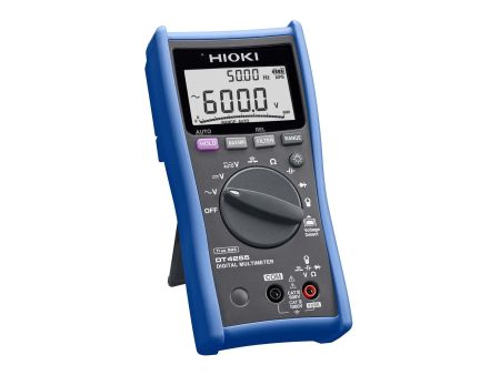 HI-DT4255 | HIOKI DT4255 - multimètre numérique avec entrée tension protégée par fusible 