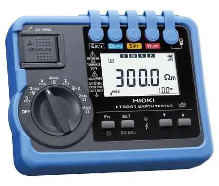 HI-FT6041-91 | HIOKI FT6041-91 - kit contrôleur de terre avec mesure sélective et sans piquet