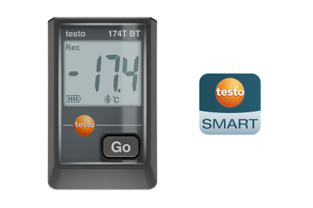 0572174202 | testo 174T BT - Mini-enregistreur de température Bluetooth 