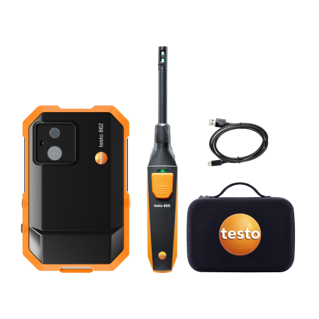 0563862203 | testo 862-2 Kit Moisissures : caméra thermique HD et thermohygromètre 