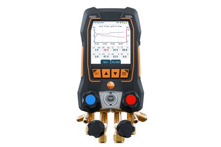 05645581 | Manifold numérique Testo 558S 4 voies et écran tactile 