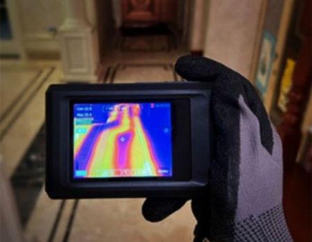 HM-TP42-3AQF/W-POCKE | Caméra thermique de poche, 256 x 192 px, -20°C à +400°C, écran tactile 3.5'', 25 Hz, Wi-Fi, Pocket2, HIKMICRO