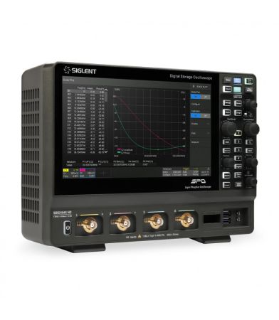 SDS3034X-HD | Oscilloscope numérique 4 voies 350 MHz, 12 bits, 400 Mpts, écran tactile 10.1'' 