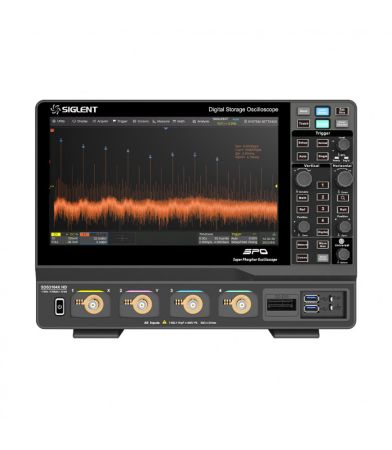 SDS3104X-HD | Oscilloscope numérique 4 voies 1 GHz, 12 bits, 400 Mpts, écran tactile 10.1'' 