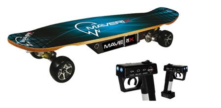 SKATEBOARD-MAVERIX | Skateboard électrique sur banc d'essais 