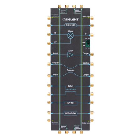 SNA-TB01 | Carte de démonstration avec 11 composants RF, plateforme de test pédagogique pour ingénieurs et enseignants